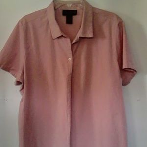 Denim&Co. 1X Cotton/Spandex Coral